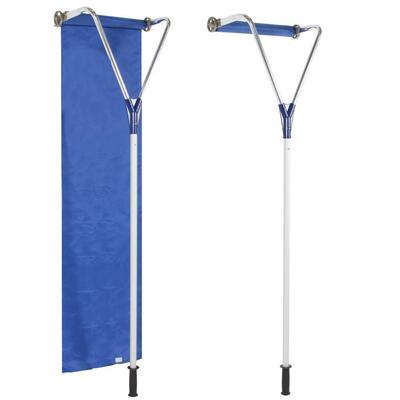 厂家热销优质杆屋顶铝除雪耙屋牛津布雪刮伸缩LAT顶省可力除雪工