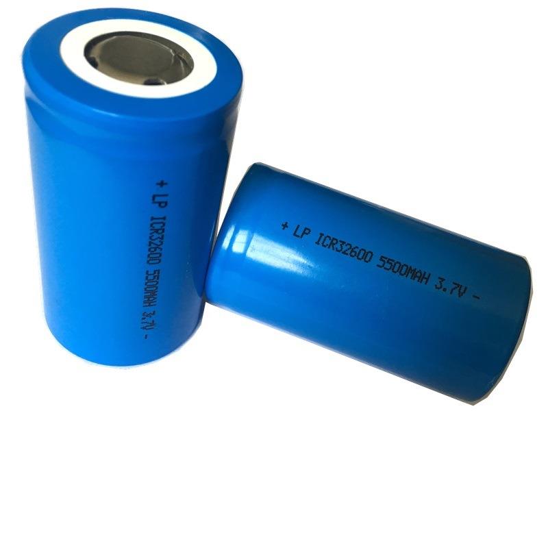 监户外路灯32锂601090锂离子充电电池3.75V圆柱锂电500mAh大号电