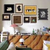 338众艺术客厅画装 现代法式 古老钱风小HY 饰组合北欧古中玄复关书