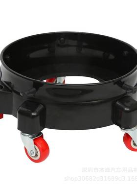 两桶10201水洗车供应滑轮托盘带轮底轮滑捷花垫座盆底滚轮便两色