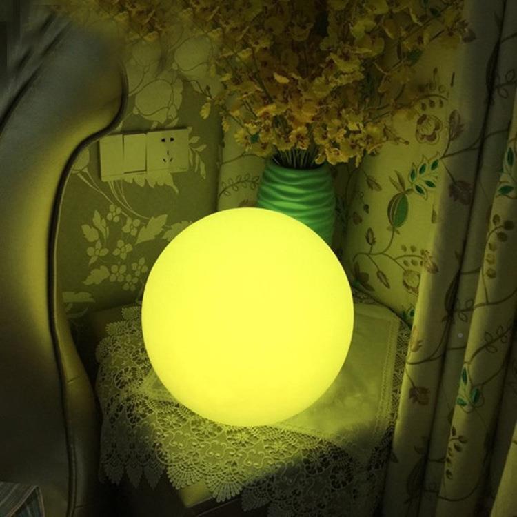 LED发光圆球户外装饰球草坪FFE景舞观灯台夜灯庭形院泳亮池灯景观