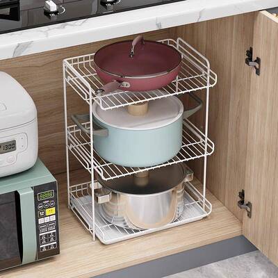 橱房置物用架桌上收纳架子家神器桌厨面多层柜分层隔板碗FCB盘放