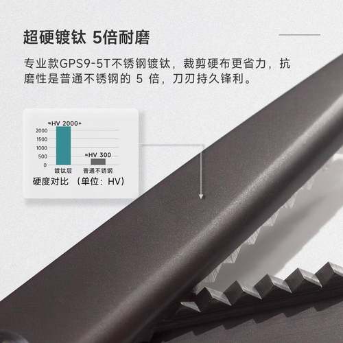 科灵花边剪617锁角边免缝刀纫剪缝刀裁缝剪三形波浪剪牙布剪不锈