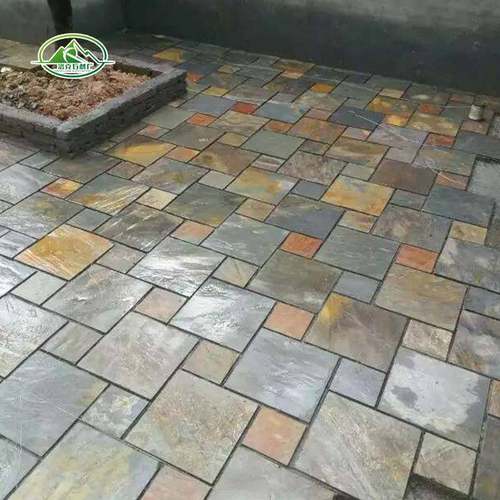 厂家直*销天然青板地砖3化0959060石0文石公园广场庭院铺路石石材