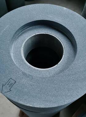 PS面砂轮35凹0*125*127棕双刚KVU玉白刚玉碳化硅1040无心磨砂轮A