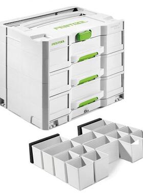 FESTOOL托组移合式工具箱叠堆拉杆多835功能手推车动载收纳