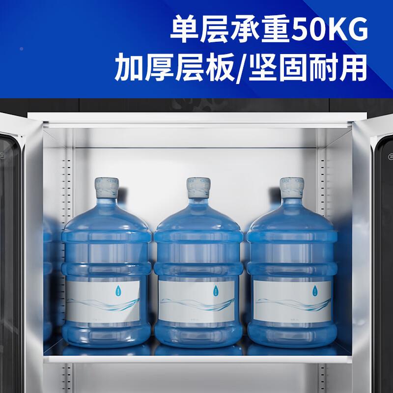 加GXE-BXGW实验室器材储物厚柜钢大器中二斗中柜西药办公室资料不