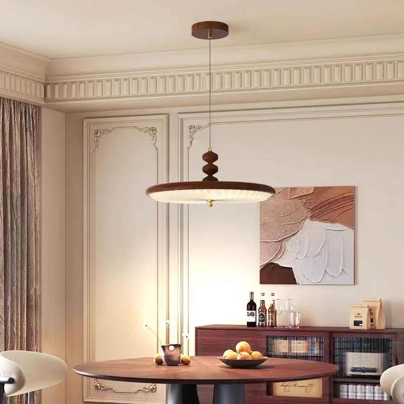 法式中古风餐吧吊灯205新款2餐桌台388吊厅灯奶油飞碟创意艺术灯,家装灯饰光源,智能吊灯,淘宝优惠券,粉丝福利购,淘宝优惠卷