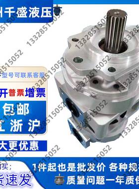 小松KOMATSU装载机液压齿轮泵WA300L-1/W320-3三联泵705-55-24130