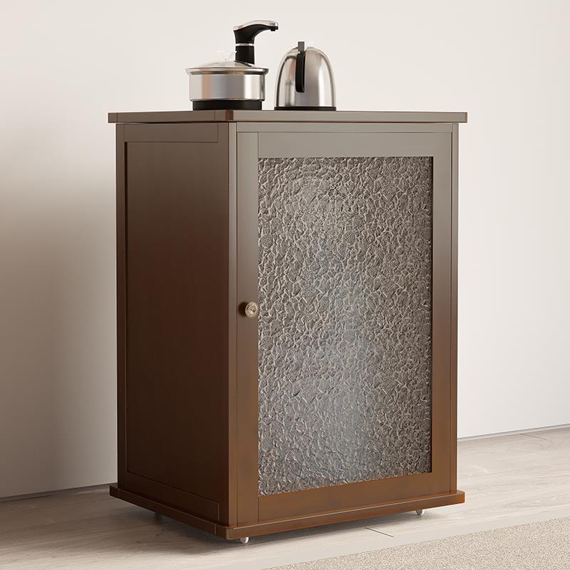 #移动小茶台茶桌家用茶水柜阳台茶几具茶车茶盘烧水壶一体沙发边