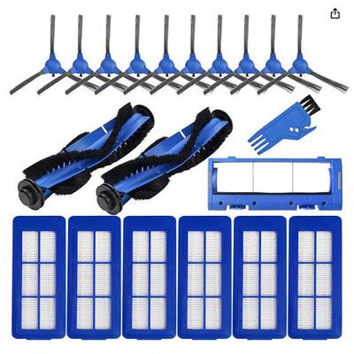 18件装EufyRoboVac11S扫地机器人配件过滤网边刷RoboVac30/35C