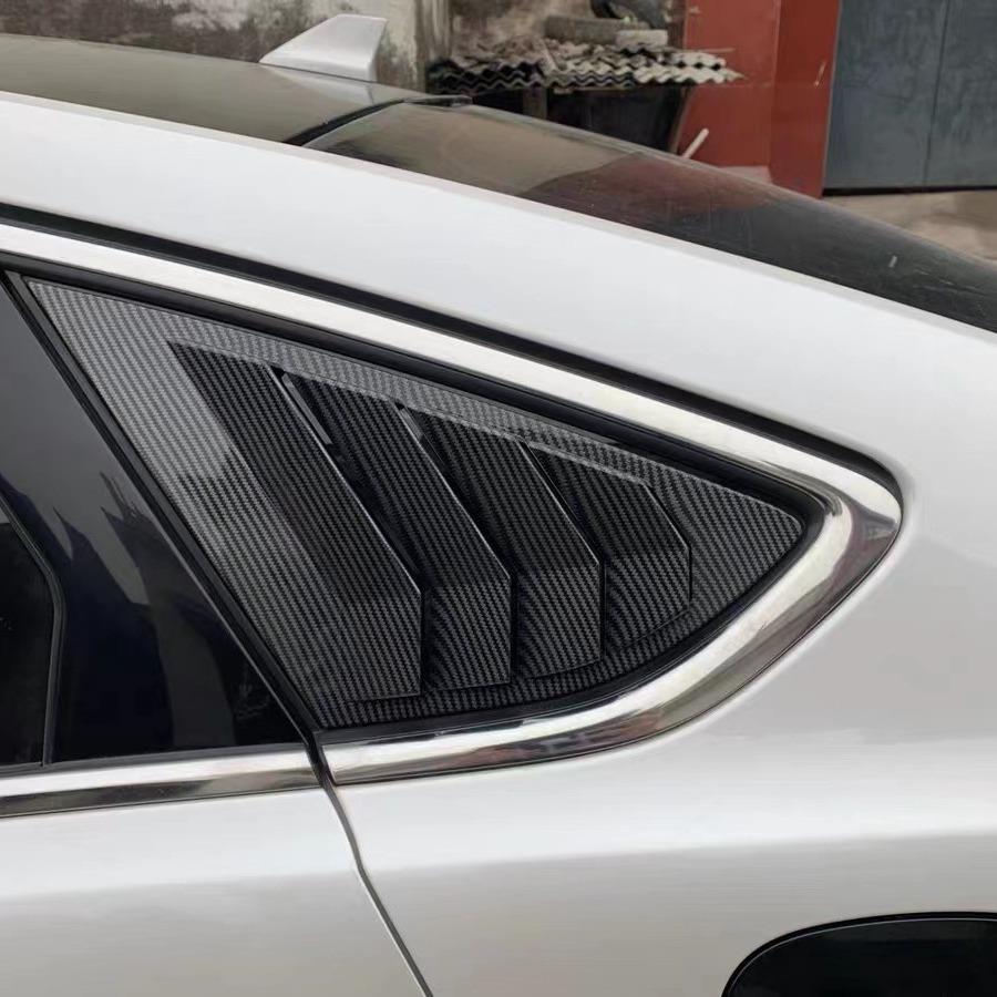 适用于13-18款福特蒙迪欧专用百叶窗改装后车窗三角窗饰条改装件