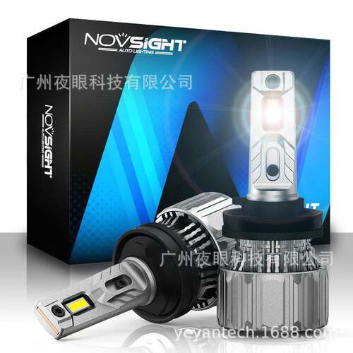 汽车LED前大灯NOVSIGHTLED灯泡新款N50系列H11小尺寸
