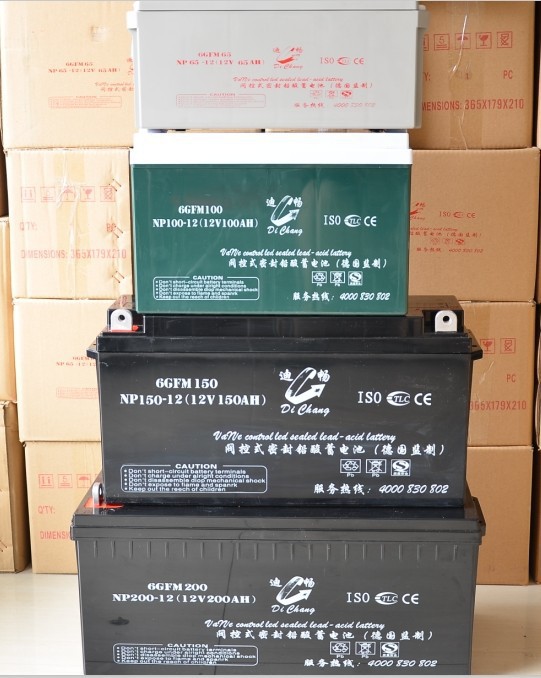 迪畅免维护蓄电池铅酸蓄电池太阳能电池UPS免维护电瓶12V12AH