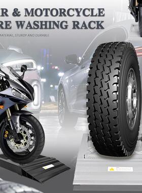 铝制摩托车滚轮架清洗架架升台起车架轮胎支平承95907重降衡升降