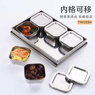 304不锈钢调味食盒留样盒堂学幼儿园食品样留盒993厨房餐厅留校方