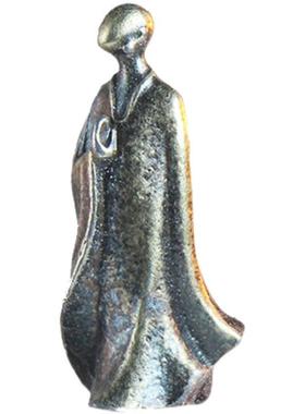 佛像迷你小和尚摆F76759T8?微件小佛缩仿古人物盆景奇石盘沙造景