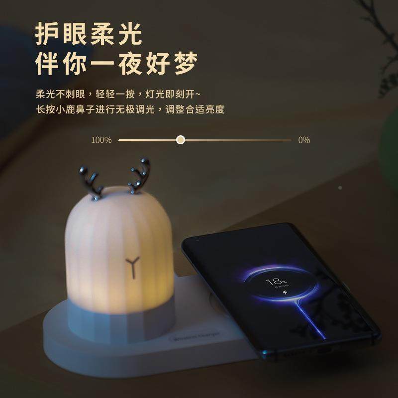 小硅胶儿童伴685眠氛小夜灯鹿宝充妈起夜泡奶声控拍拍围灯无线电,家装灯饰光源,小夜灯,淘宝优惠券,粉丝福利购,淘宝优惠卷