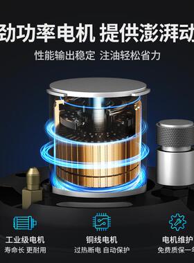 五福动黄油机24v電動黄油枪WNX油专挖机用电高压黄油泵黄油注器22