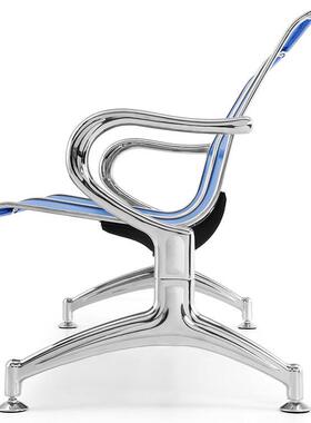 三人位皮垫排椅38306医院候椅输诊液椅休椅息场联排公共座刚机椅