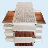 覆膜钢制仿木纹墙板饰医院装 工程勾复合EGC火瓦搭楞板防隔音钢制