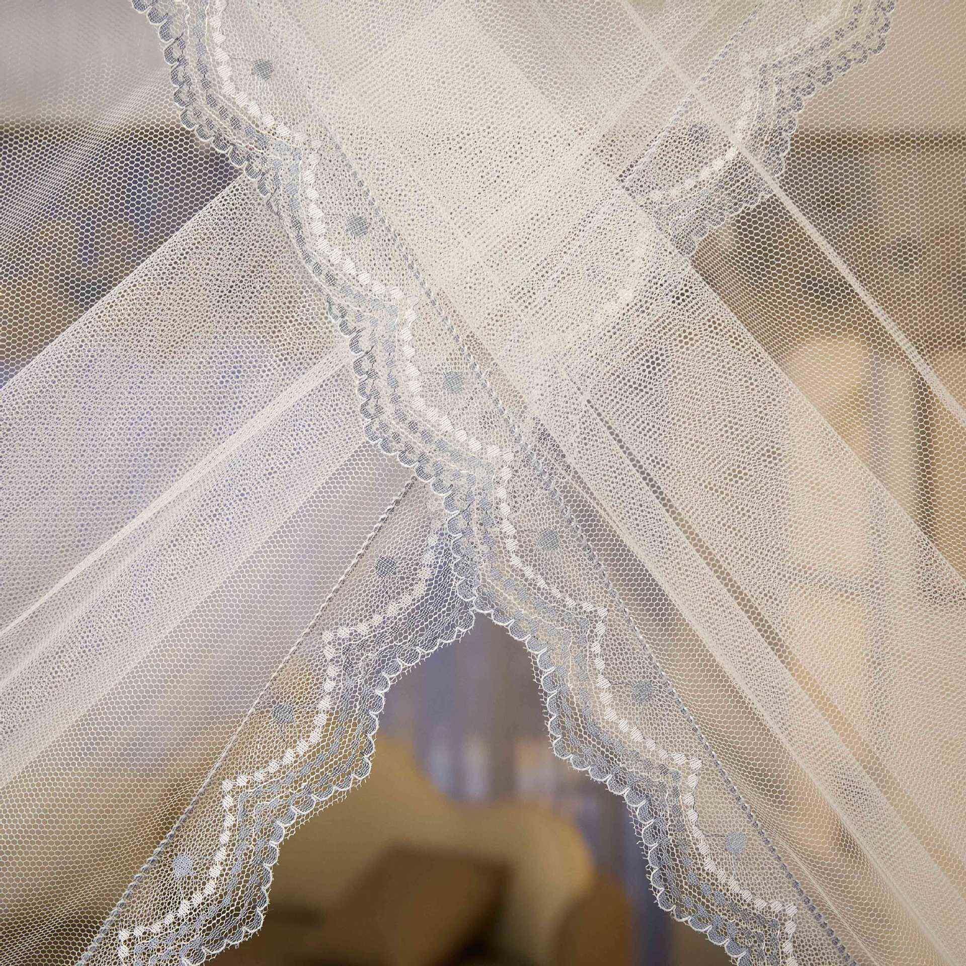 蚊帐家用密纱新款卧室高级大落地式1米8免安装支架加杆WHY床加粗