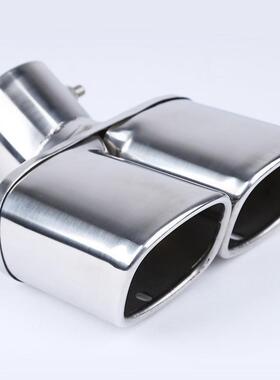 方口一分方口一喉分弯尾车排汽气管尾喉通用方口尾喉二不锈钢双出