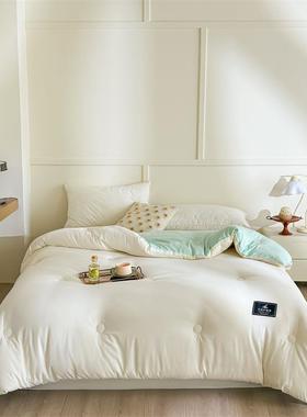 大豆维春秋冬被加厚大豆被子冬季厚款纤11026棉被双人保暖被芯夏