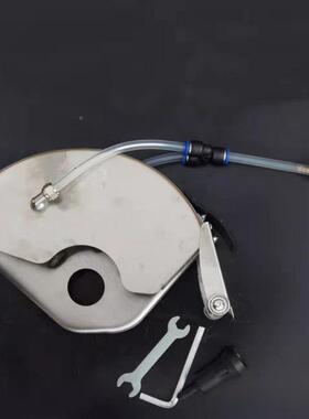 尘1B190-65A80尘型角磨不锈钢加水防护罩带滑无开槽雾轮化加水防