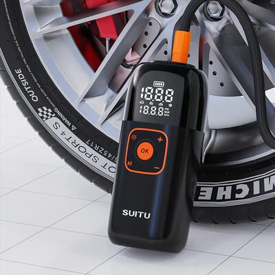 车载充携气泵电便式轮胎打气泵车56602用无线轿车冲气泵汽车加动