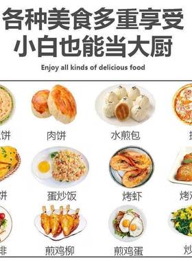 锅多功能电饼铛用双面加热饼薄饼机家自动断电加深烙饼锅23848煎