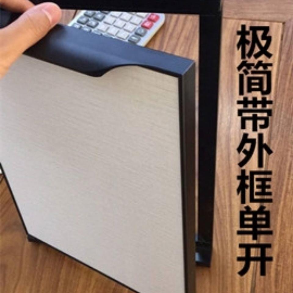 全铝合金橱柜门板晶钢环