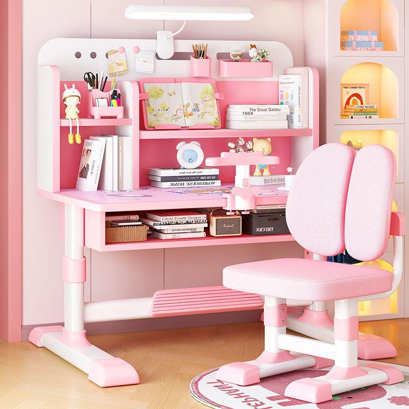 女儿童0-888学习桌可升降小学生家用业书桌写台桌字椅套装男孩课