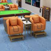 高端559观椅专用看球椅闲区业桌球室商台球厅沙发俱乐休部台球沙