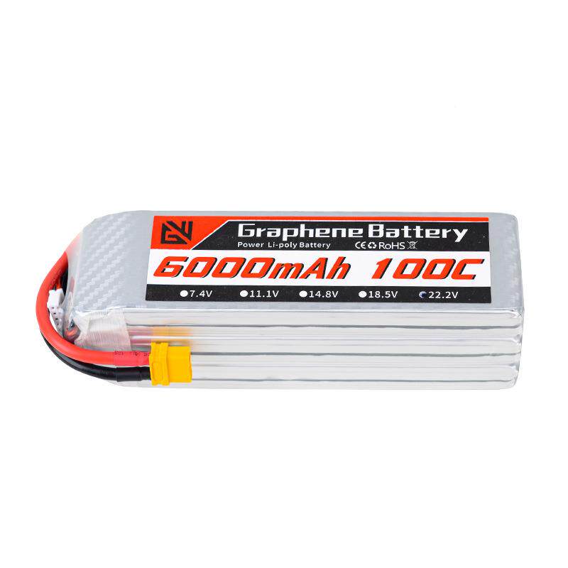 G国威h锂电池622.2V100C6000mA遥控S无人W69机直升机航模