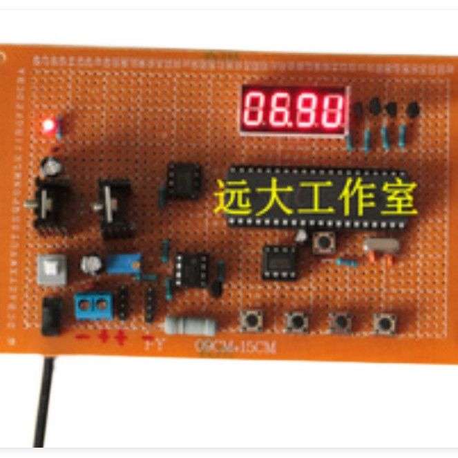 基于51单片机数控直流稳压电源 可调开关0~12v设计电子散套件成品