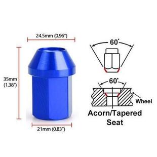 母2配套筒 4508防盗螺 含税M1 1.251.5轮胎轮0毂螺母661铝合金16
