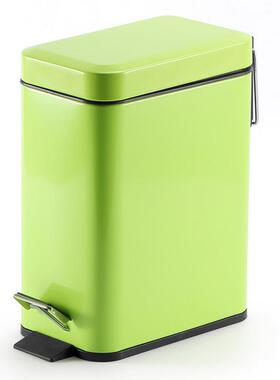 不锈圾钢垃脚圾桶家用踏小号式创意家居房间长方形MD-HR004纸篓垃