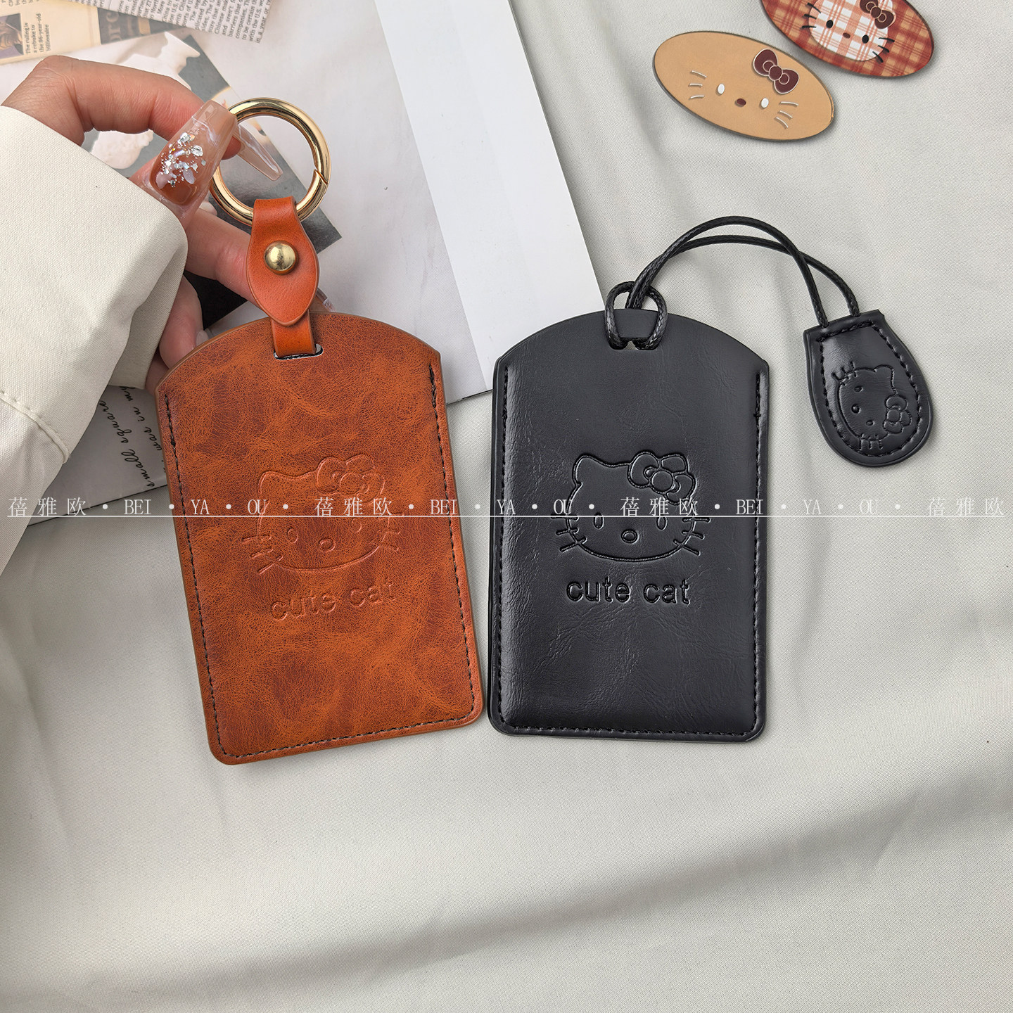 通用卡片钥匙套适用特斯拉比亚迪小米红旗小鹏问界蔚来极氪卡套