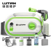 家用22厂0v龙猫TOTO压水枪机 清洗 家直 1400W便高携式 绿田洗车机