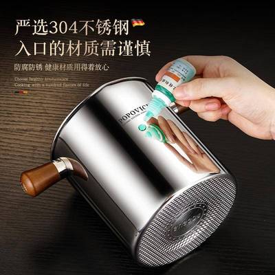 炸波波维多功能油奇34不锈钢用炸壶省油小炸锅带滤0网油锅家小型