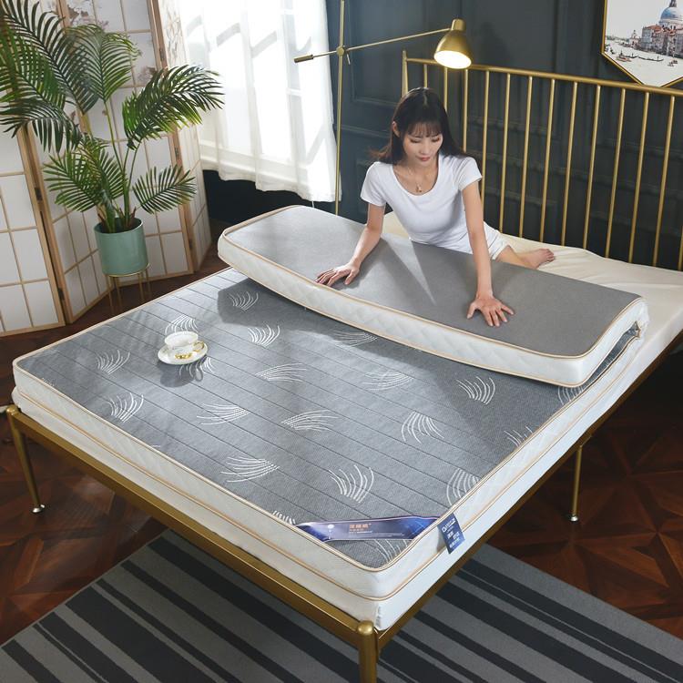 透气榻榻米床学生宿垫加折厚褥子叠收纳地铺垫家用舒舍适厂立体软