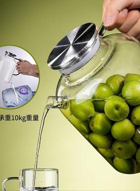 泡酒玻璃瓶家用坛酒罐泡酒酒酒酿瓶密313封青梅果酒容酒器无