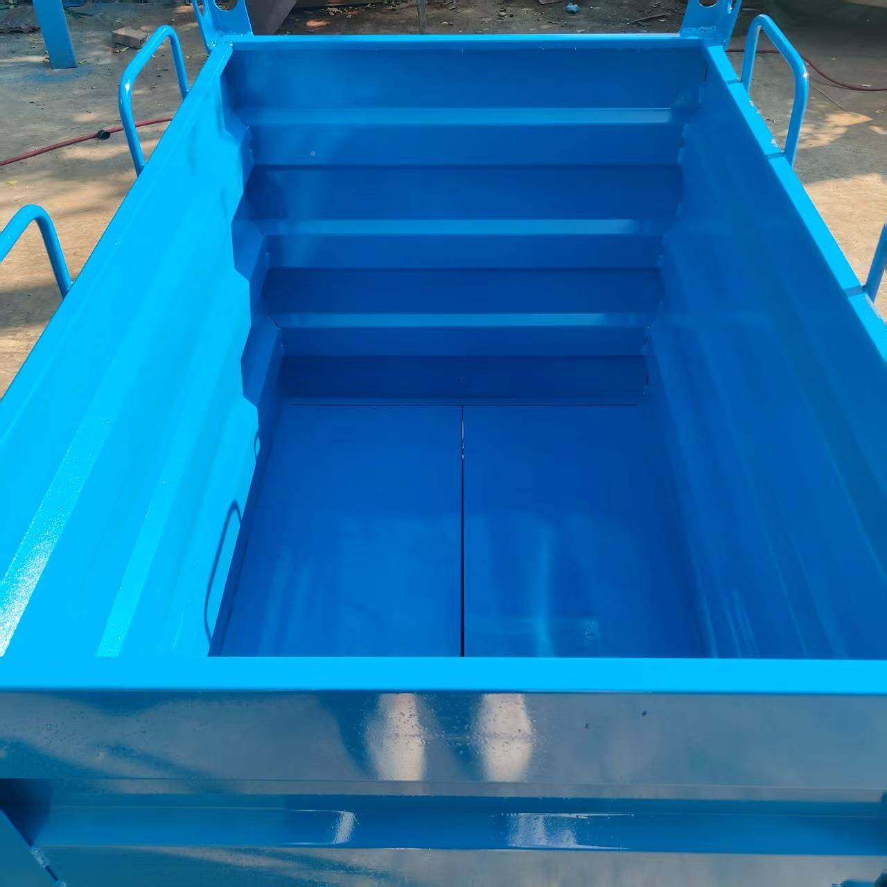 废料箱自卸转金EDP箱金属周箱铁屑箱加厚叉车吊车可用属废料箱