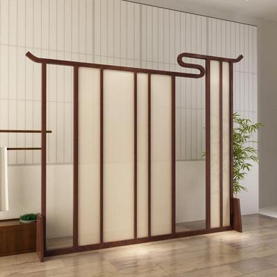 隔断实木玄透关屏酒店古半禅意典中尚式新座521屏风纱时屏风客厅