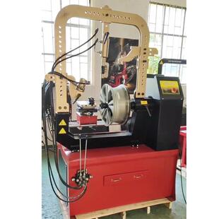 重型汽车轮毂整形修复机铝合金钢圈龙门式液压轮毂校正设备矫正机