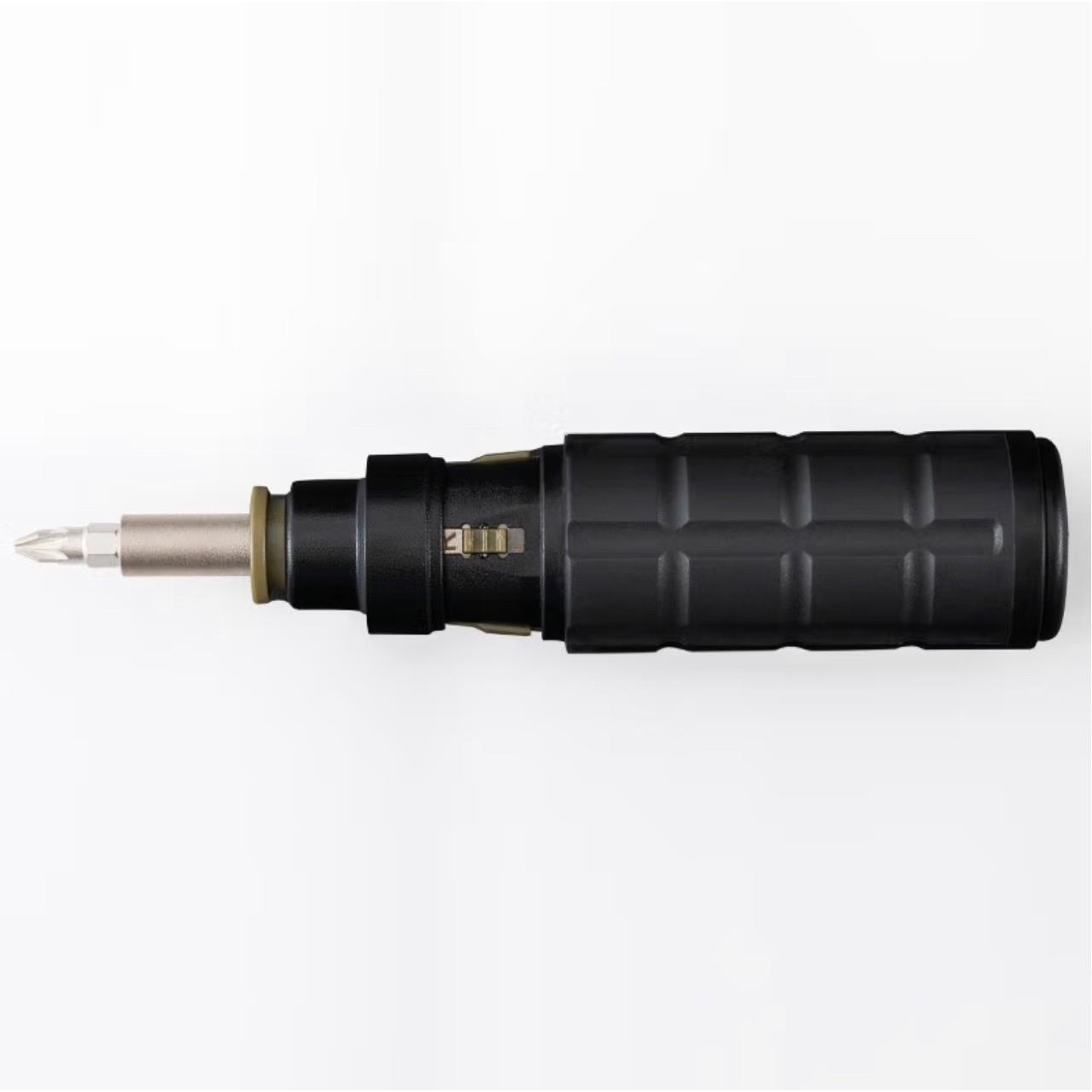 南旗NA轮NCH棘丝刀1螺761置0合1内延长杆和批头仓S2合金钢黑色