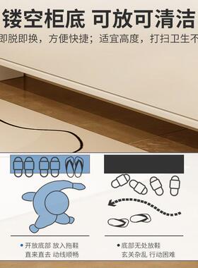 超BYK薄鞋柜口家0用门翻斗入户关柜新款225爆玄款室内收纳储物窄