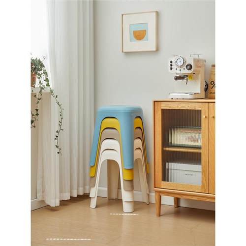 家塑料凳子店铺用高凳见详情加厚防现滑矮凳代简约客厅餐桌用特厚