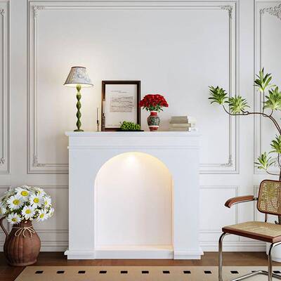 法式奶油风壁炉拍摄装饰柜厅置物570柜nsi柜风民客宿卧室入户玄关